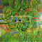 ল্যান্ডস্কেপ অ্যাবস্ট্রাক্ট মডার্ন আর্ট অয়েল পেইন্টিং 100% হ্যান্ড - একটি উৎসবের জন্য আঁকা উপহার