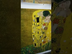 লিনেন ক্যানভাসে কিস পিপল অয়েল পেন্টিং ডেকোরেটিভ