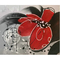 ক্যানভাসে হাতে আঁকা লাল ফুলের পেইন্টিং পুরু তেলের ফুল ল্যান্ডস্কেপ অয়েল পেইন্টিং ওয়াল আর্ট অভ্যন্তরীণ বাড়ির সাজসজ্জার জন্য